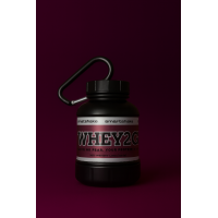 Whey2Go / SmartShake Powder & Pill Box – Black Supplement Container
