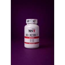 MST Vitamins D3 + K2 MK-7 60 Kapsulas
