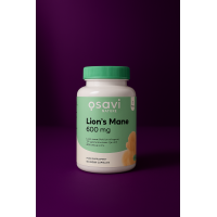 Osavi Lion's Mane 600 mg (Ežu dižadatene) (60 kapsulas)