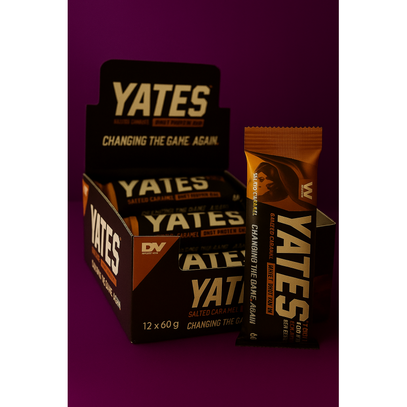 Dorian Yates Nutrition YATES Whey Protein Bar соленая карамель