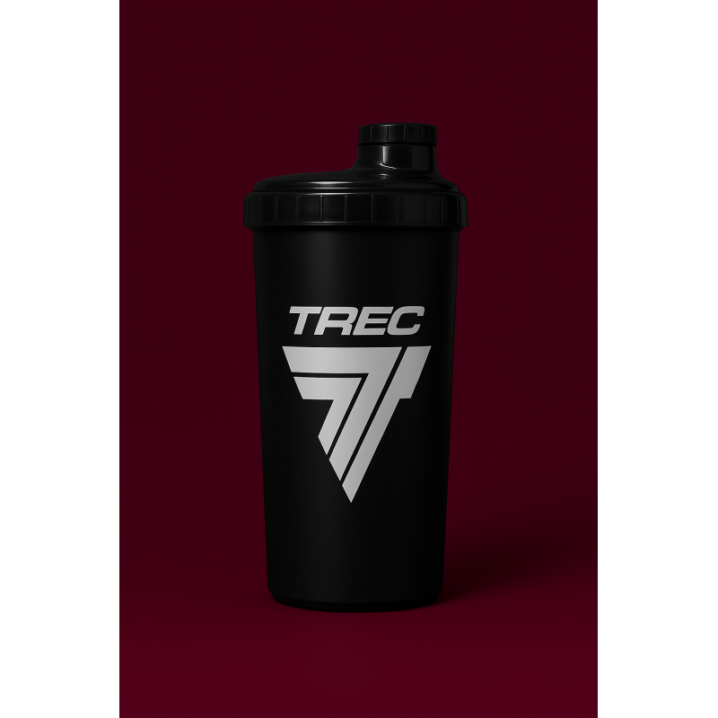 TREC Nutrition Shaker Team Black 700 ml – melns sporta šeikeris